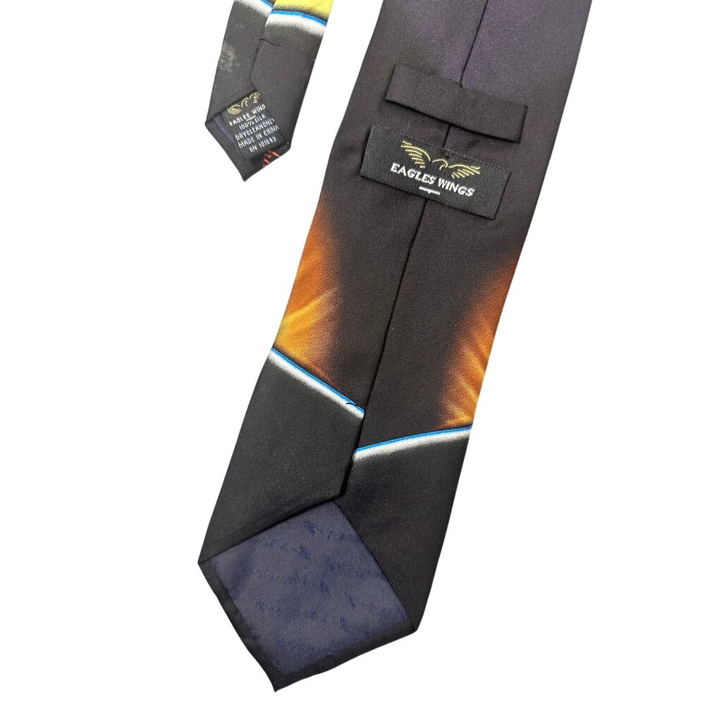 Eagles Wings John 3:16 Scripture Bible Verse Silk Classic Tie